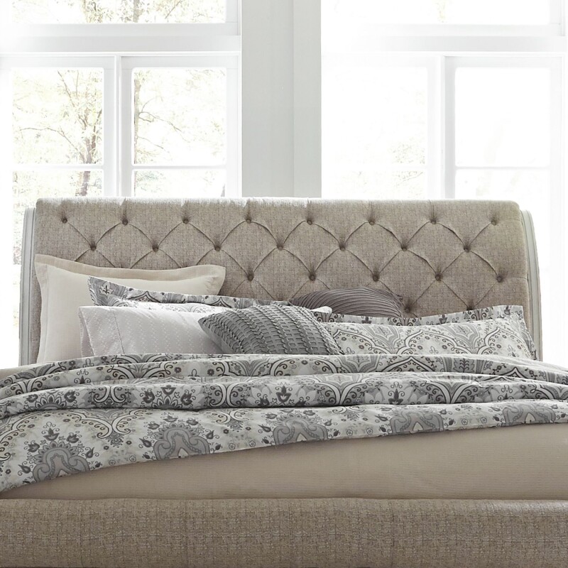 Magnolia Manor King Uph Sleigh Headboard 244BR22HU