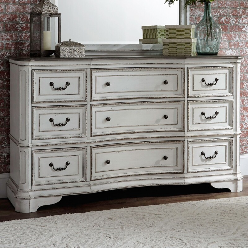 Magnolia Manor 9 Drawer Dresser 244BR34