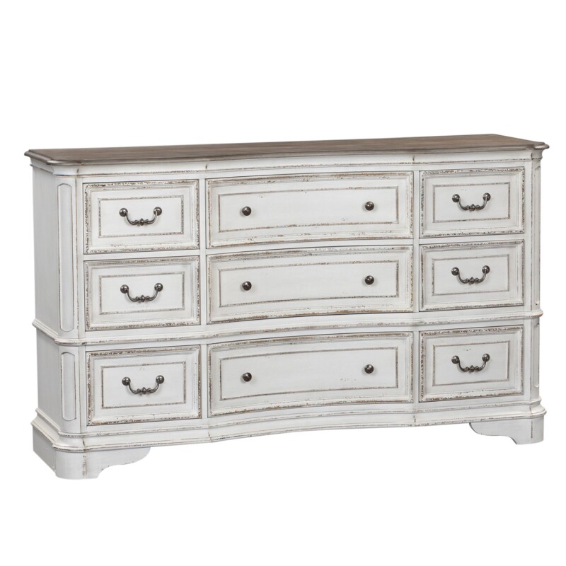 Magnolia Manor 9 Drawer Dresser 244BR34