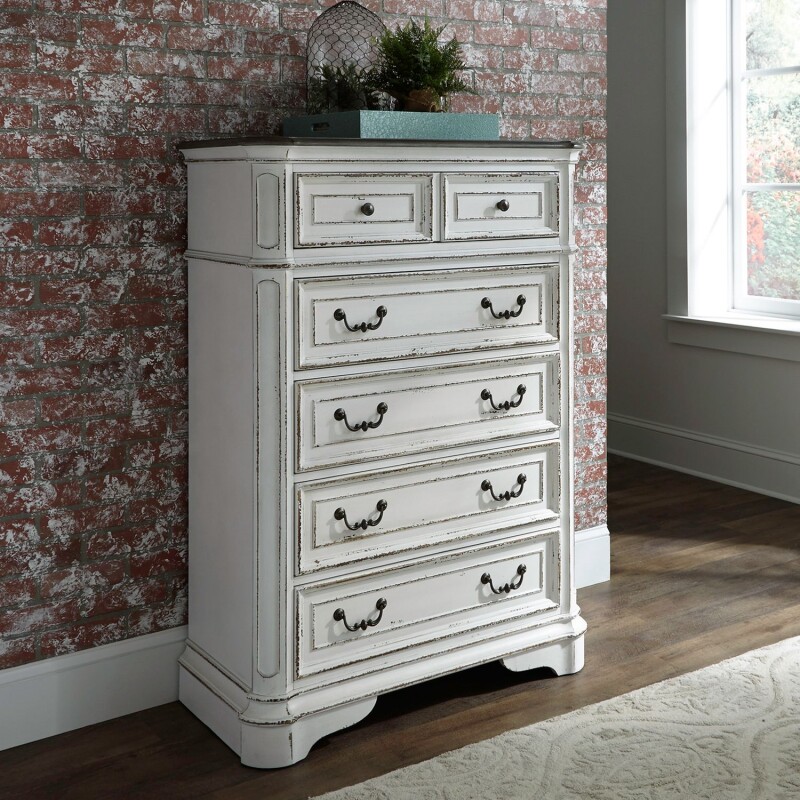 Magnolia Manor 5 Drawer Chest 244BR41