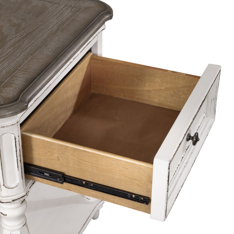 Magnolia Manor Leg Night Stand 244BR63