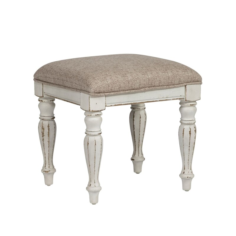 Magnolia Manor Vanity Stool 244BR99