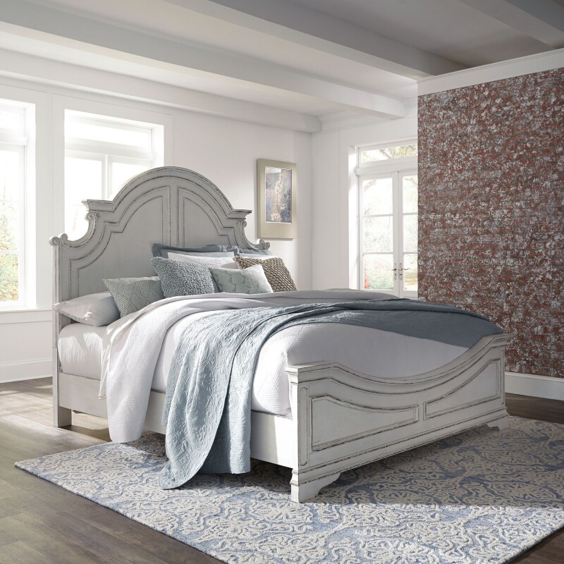Magnolia Manor California King Panel Bed 244BRCPB
