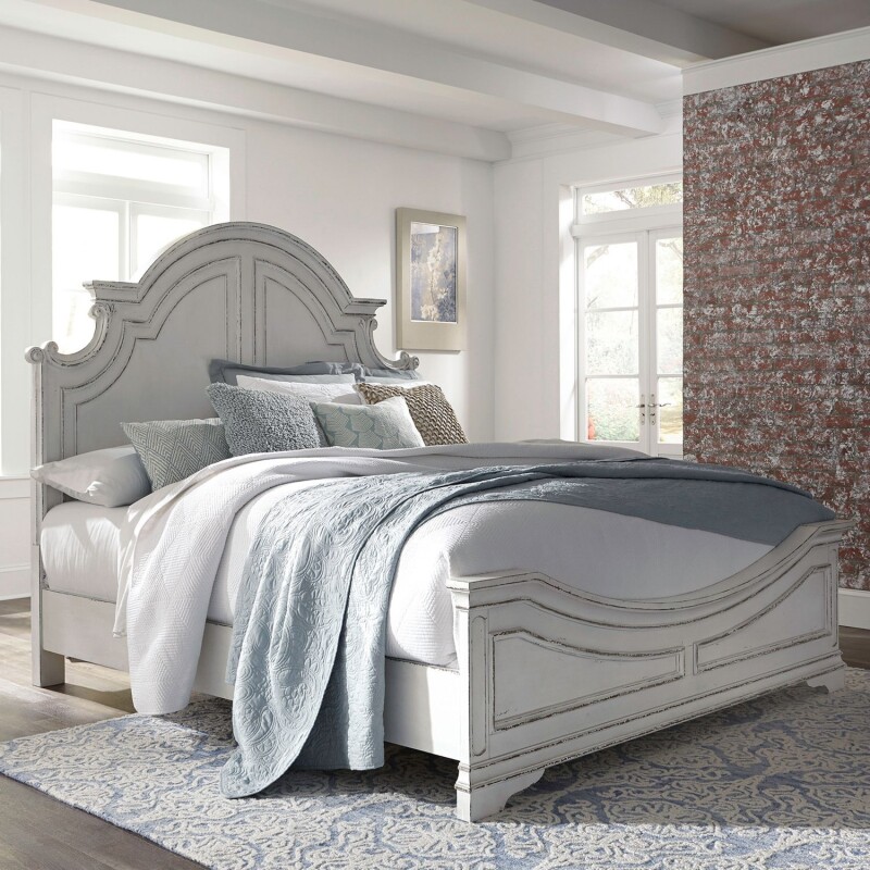 Magnolia Manor King Panel Bed 244BRKPB