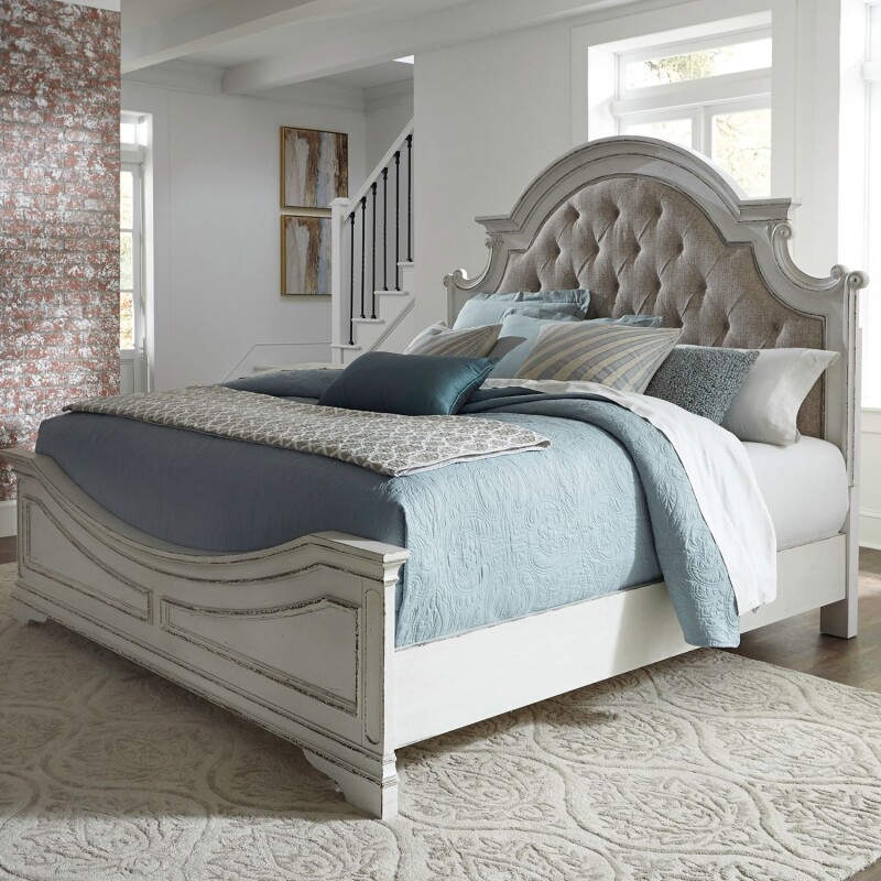 Magnolia Manor King Upholstered Bed 244BRKUB