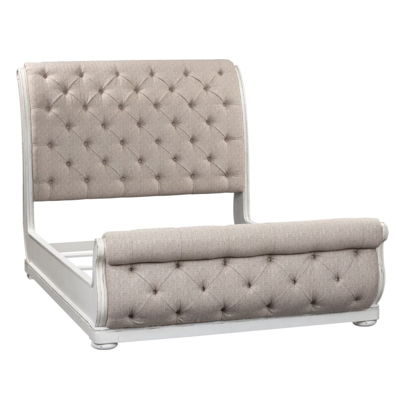 Magnolia Manor King Uph Sleigh Bed 244BRKUSL