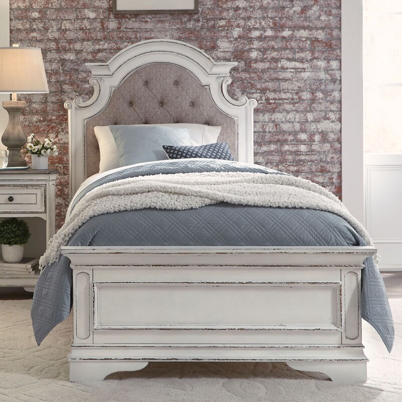 Magnolia Manor Twin Upholstered Bed 244BRTUB