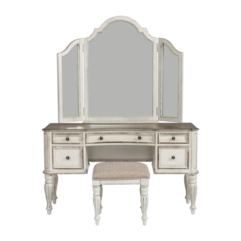 Magnolia Manor 3 Piece Vanity Set 244BRVN
