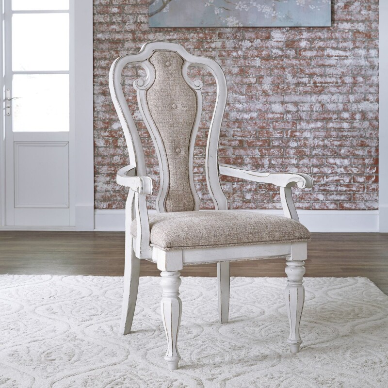 Magnolia Manor Splat Back Uph Arm Chair (RTA) 244C2501A