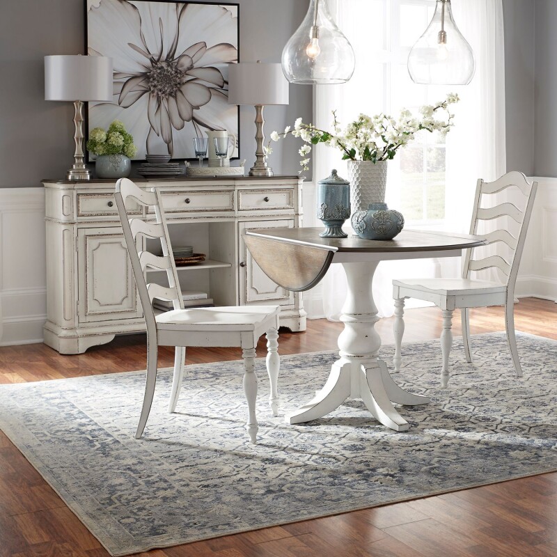 Magnolia Manor 3 Piece Drop Leaf Set 244CD3DLS
