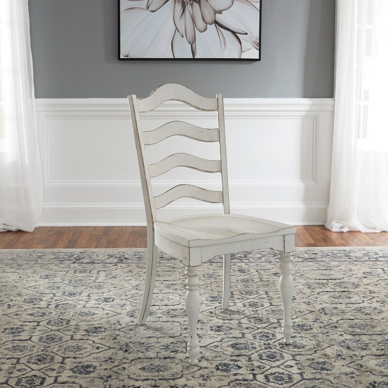 Magnolia Manor 5 Piece Leg Table Set 244CD5LTS