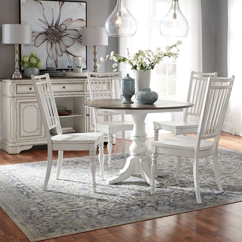 Magnolia Manor Opt 5 Piece Drop Leaf Set 244CDO5DLS