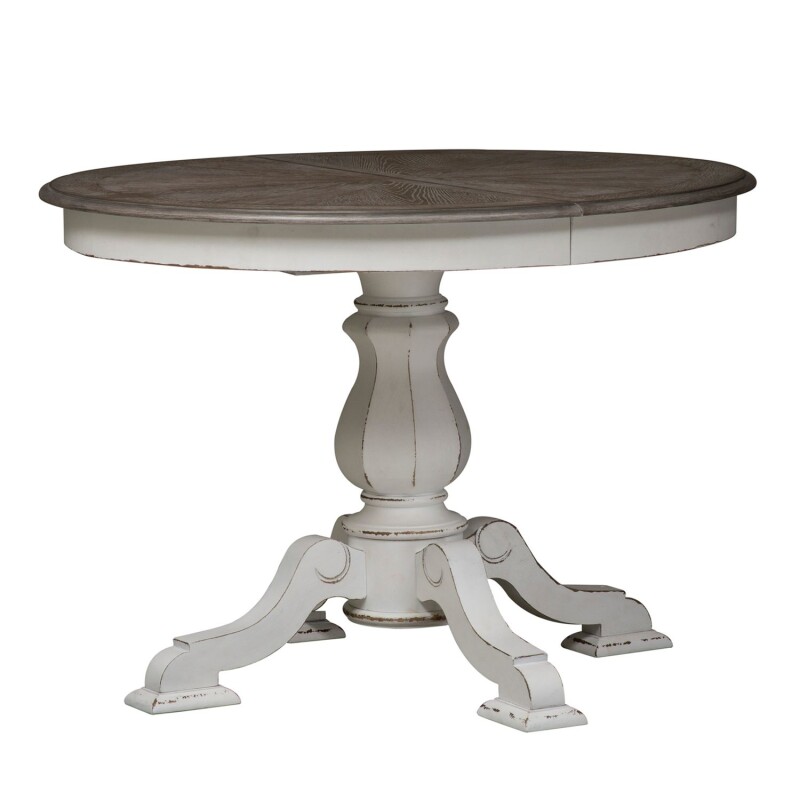 Magnolia Manor 5 Piece Pedestal Table Set 244DR5PDS