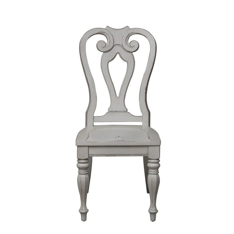 Magnolia Manor 5 Piece Pedestal Table Set 244DR5PDS