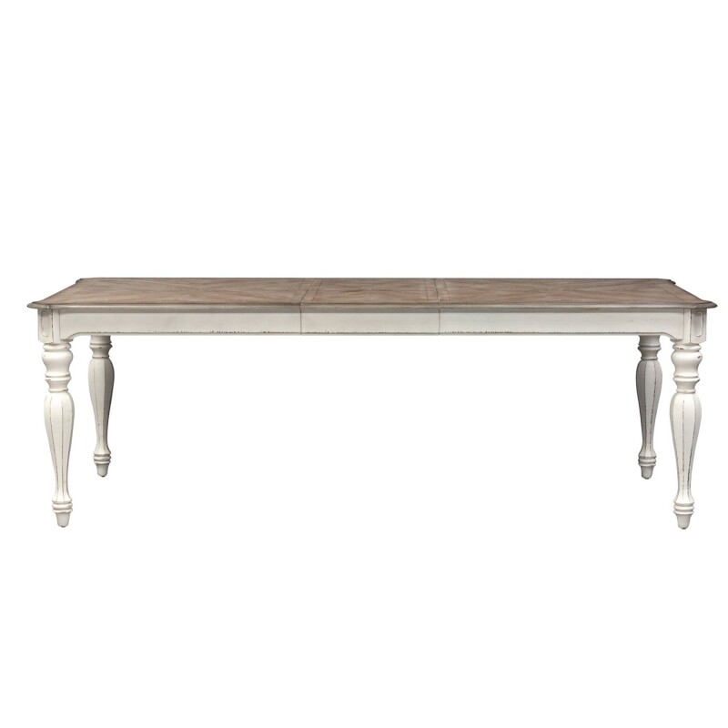 Magnolia Manor 7 Piece Leg Table Set 244DR7LGS