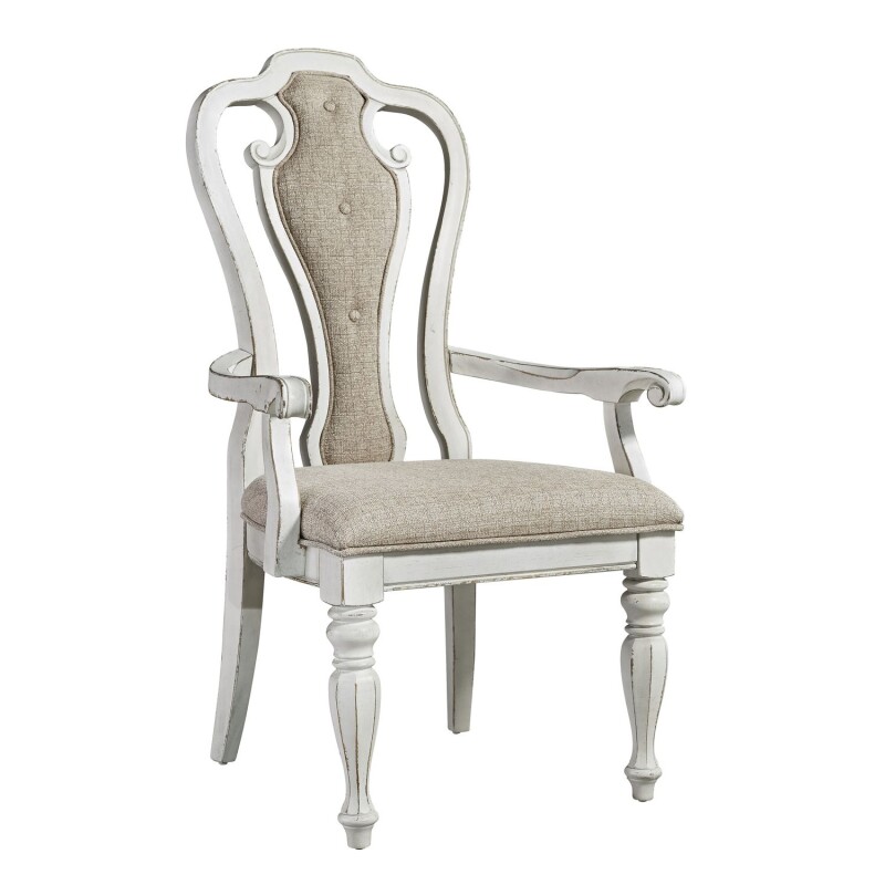 Magnolia Manor 7 Piece Leg Table Set 244DR7LGS