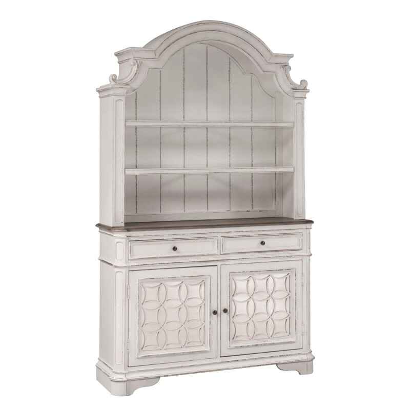Magnolia Manor Hutch & Buffet 244DRHB