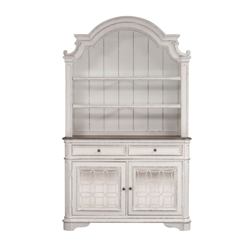 Magnolia Manor Hutch & Buffet 244DRHB