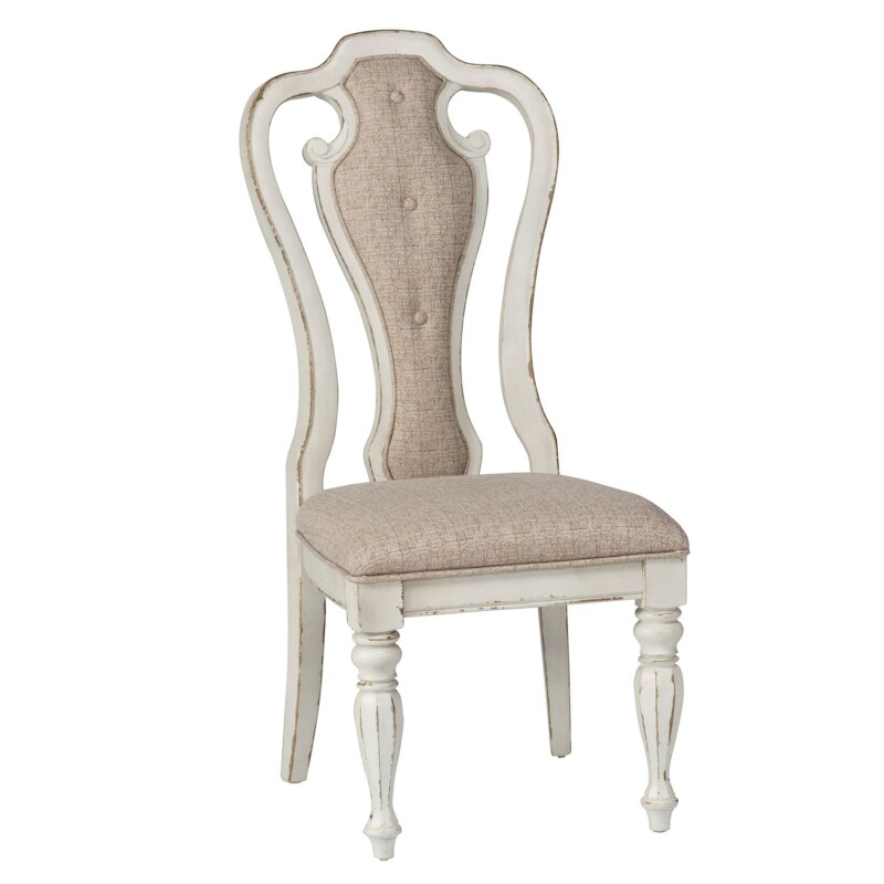 Magnolia Manor Opt 5 Piece Pedestal Table Set 244DRO5PDS