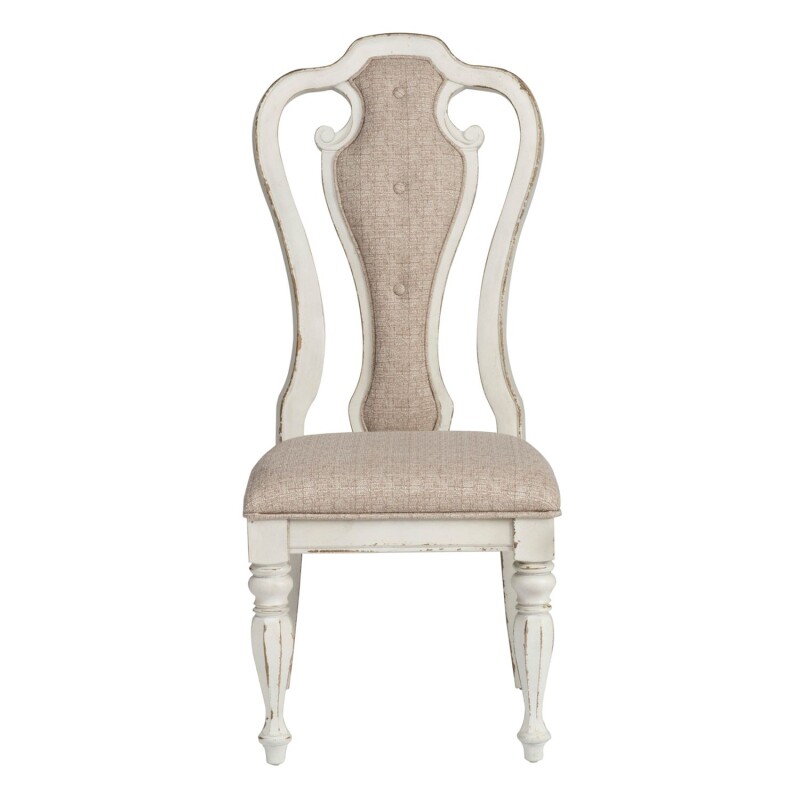 Magnolia Manor Opt 5 Piece Pedestal Table Set 244DRO5PDS
