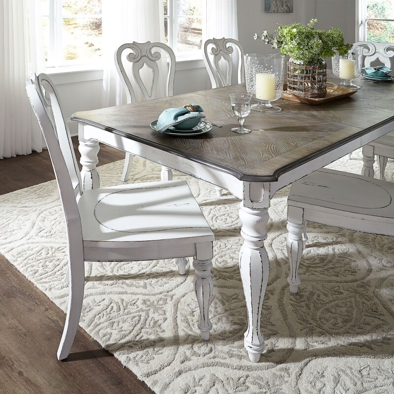 Magnolia Manor Opt 5 Piece Rectangular Table Set 244DRO5RLS