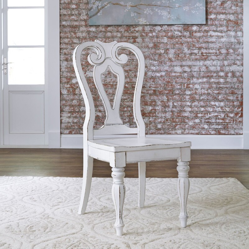 Magnolia Manor Opt 7 Piece Leg Table Set 244DRO7LGS