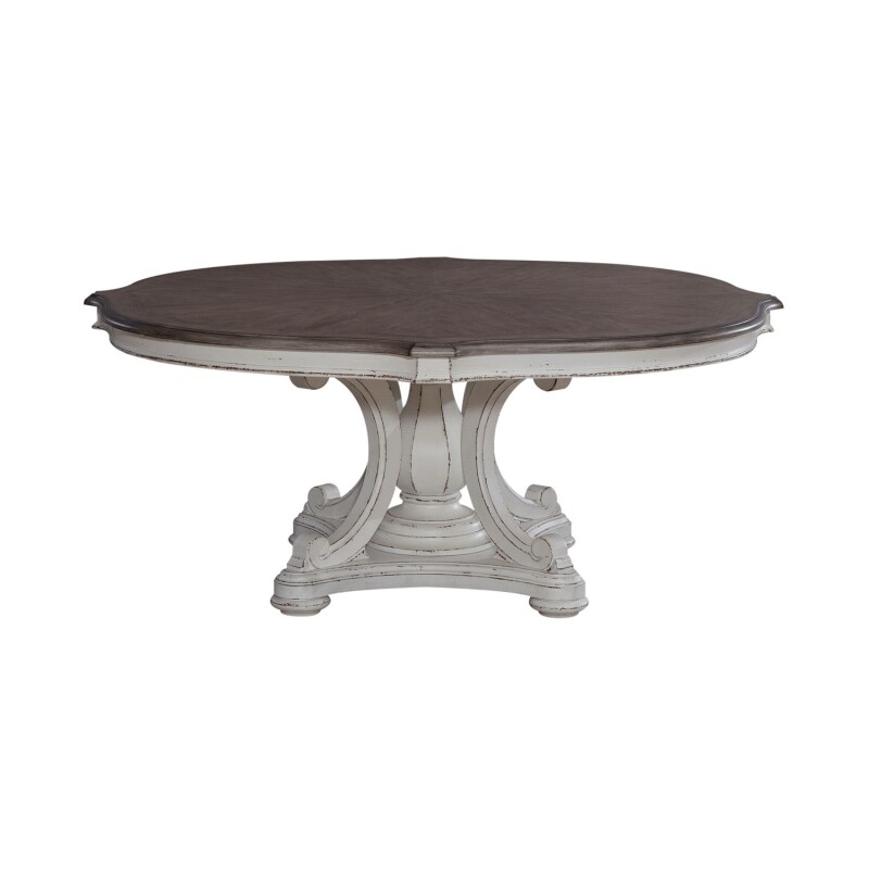 Magnolia Manor Round Table Set 244DRROS