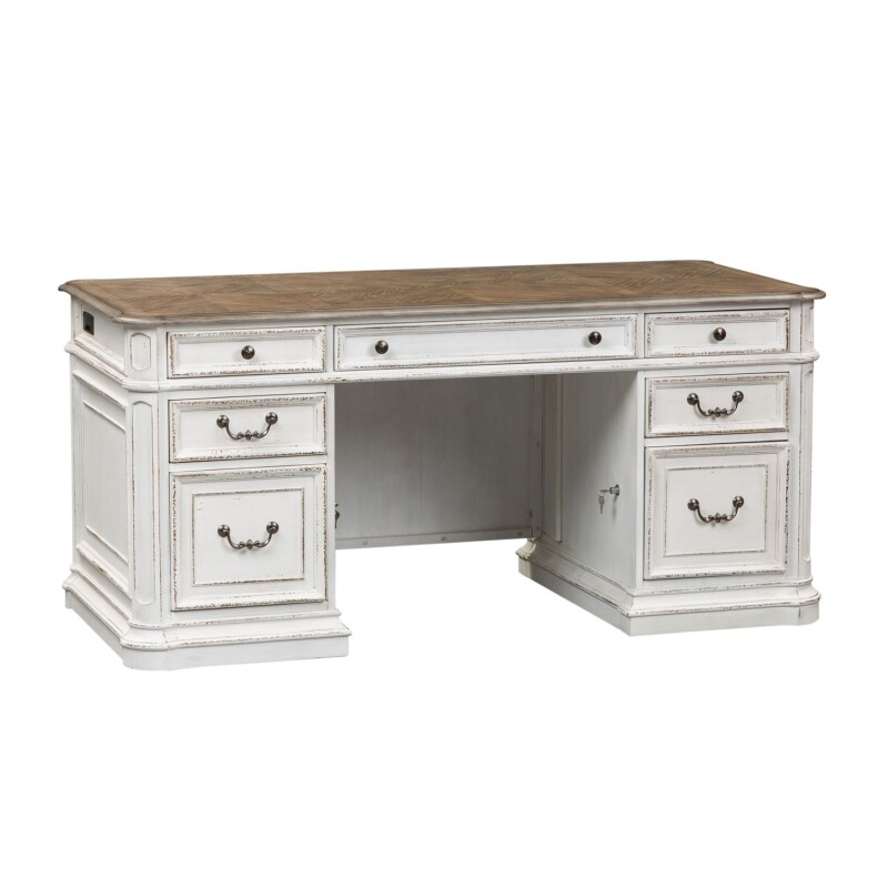 Magnolia Manor Jr Executive Desk Base 244HO105B