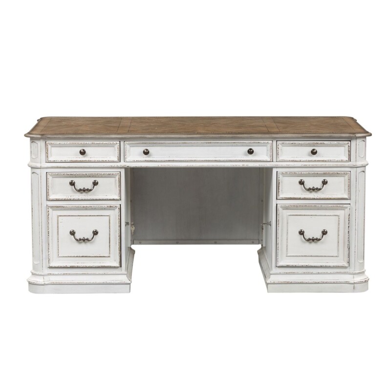 Magnolia Manor Jr Executive Desk Base 244HO105B