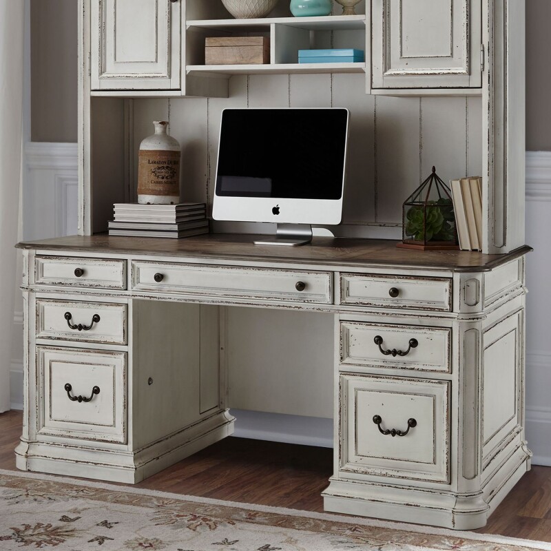 Magnolia Manor Jr Executive Credenza Top 244HO120T