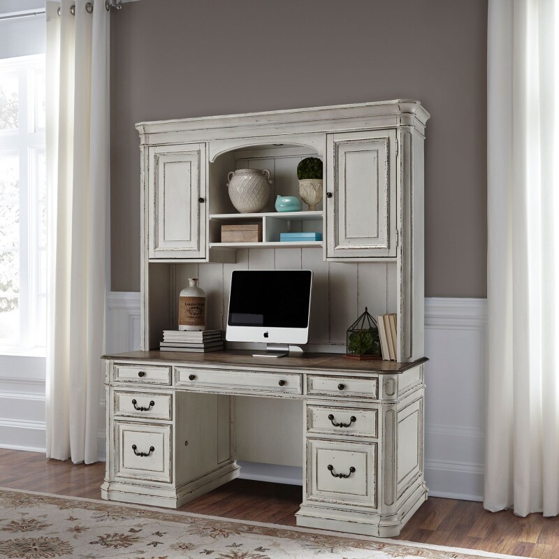 Magnolia Manor Jr Executive Credenza Top 244HO120T