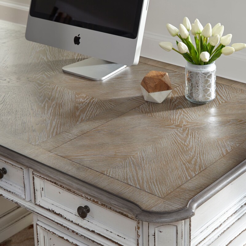 Magnolia Manor Complete 5 Piece Desk 244HOJCDS