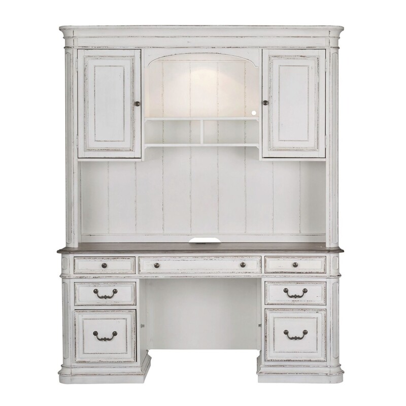 Magnolia Manor Complete 5 Piece Desk 244HOJCDS