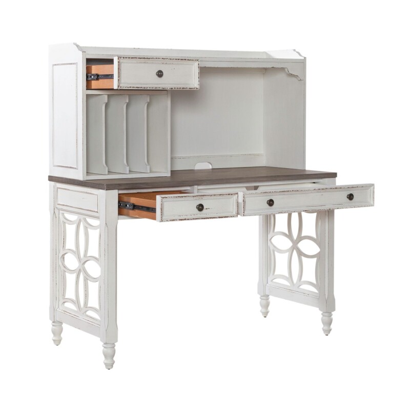 Magnolia Manor L Shaped Desk Set 244HOJLSLD