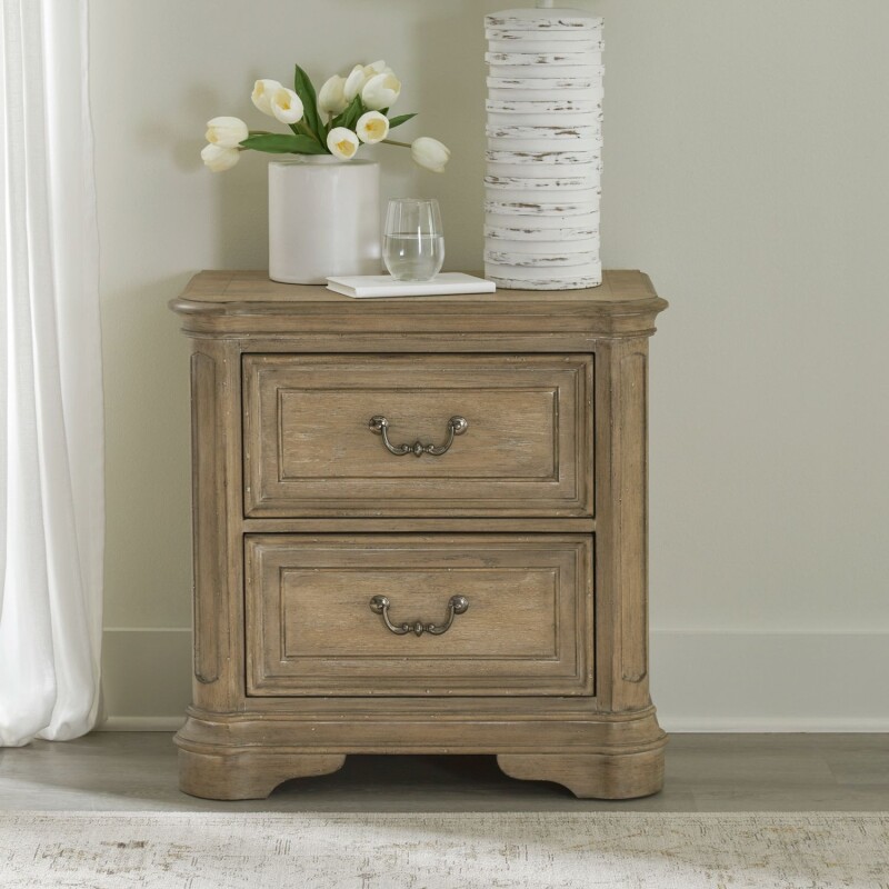 Magnolia Manor 2 Drawer Nightstand 244NBR61