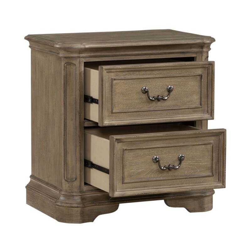 Magnolia Manor 2 Drawer Nightstand 244NBR61