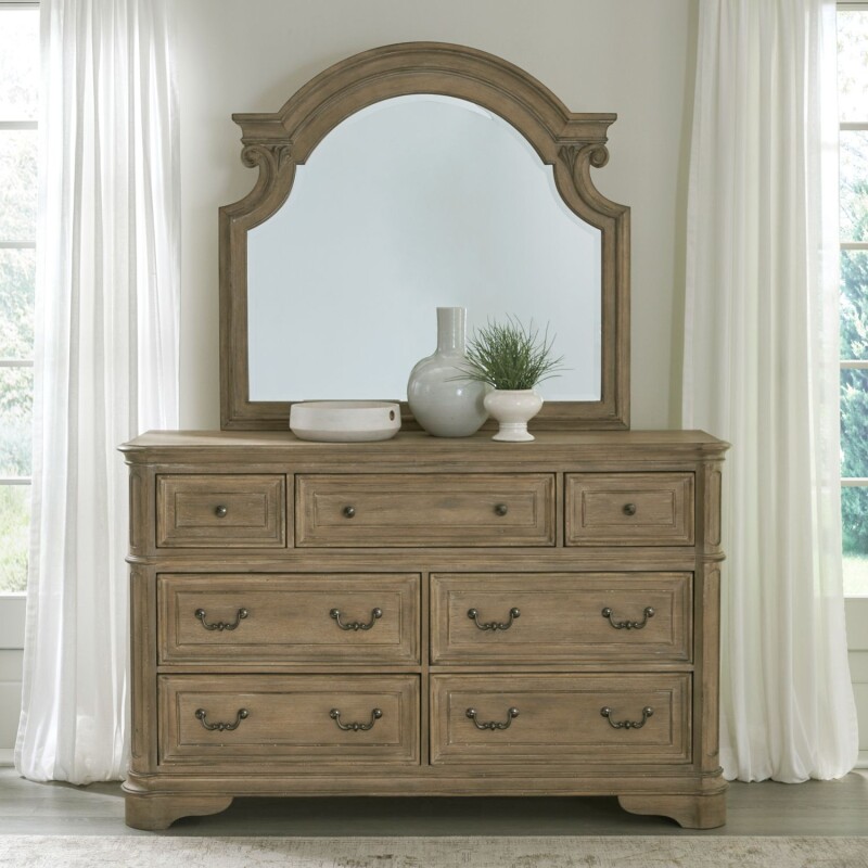 Magnolia Manor Dresser & Mirror 244NBRDM