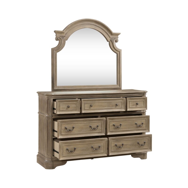 Magnolia Manor Dresser & Mirror 244NBRDM