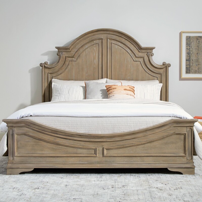Magnolia Manor King Panel Bed 244NBRKPB