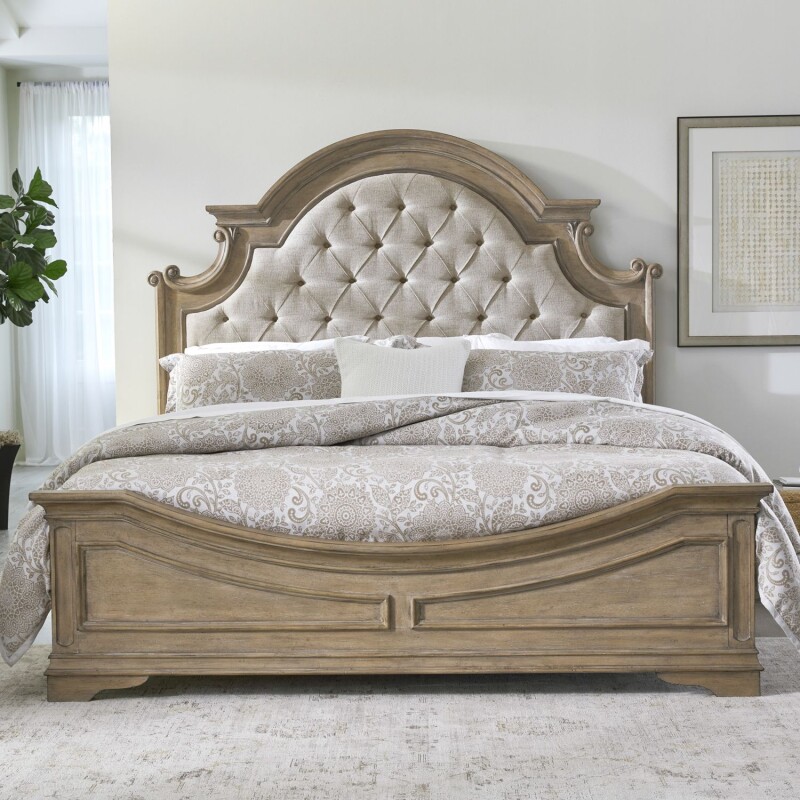 Magnolia Manor Queen Uph Bed 244NBRQUB