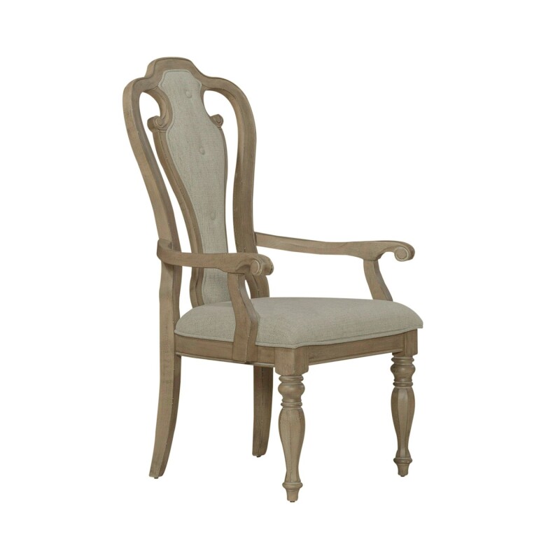 Magnolia Manor Splat Back Uph Arm Chair (RTA) 244NC2501A
