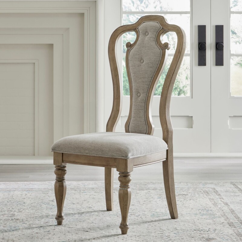 Magnolia Manor Splat Back Uph Side Chair (RTA) 244NC2501S