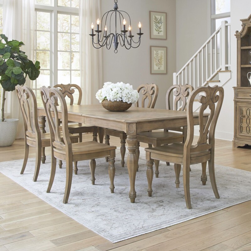 Magnolia Manor Alt 7 Piece Rectangular Table Set 244NDRA7RLS