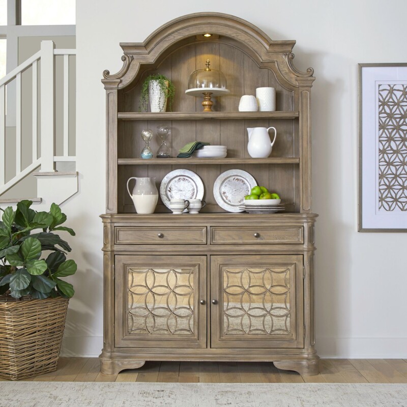 Magnolia Manor Hutch & Buffet 244NDRHB