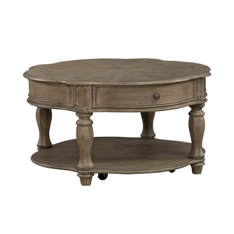 Magnolia Manor Round Cocktail Table 244NOT1011