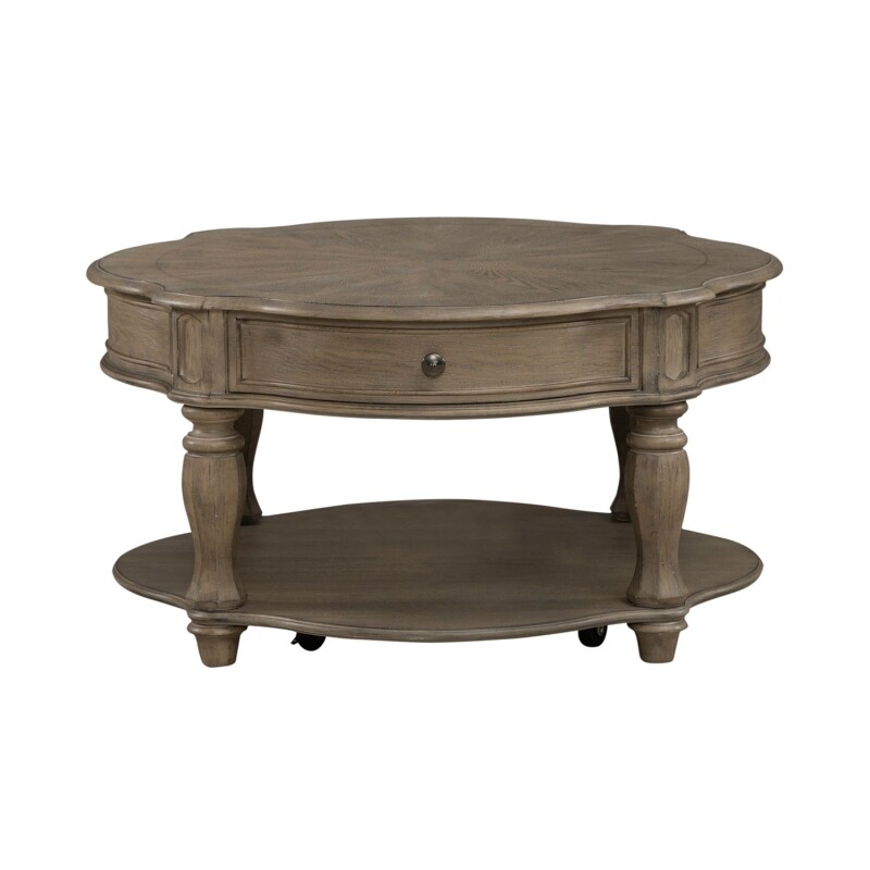 Magnolia Manor Round Cocktail Table 244NOT1011