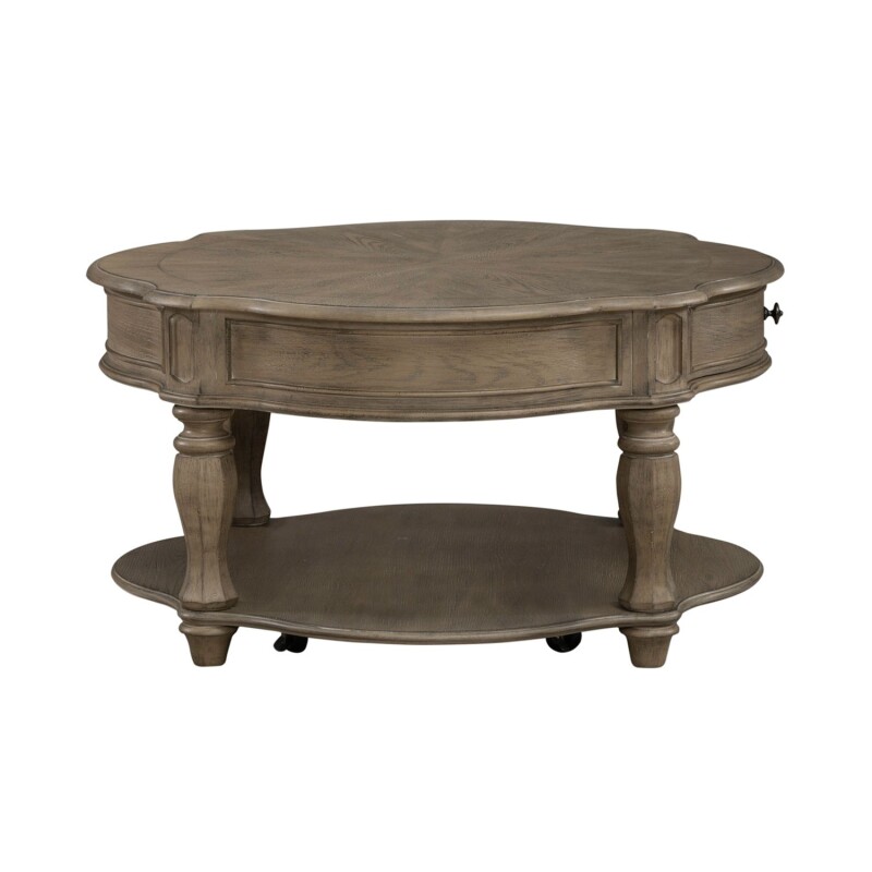 Magnolia Manor Round Cocktail Table 244NOT1011