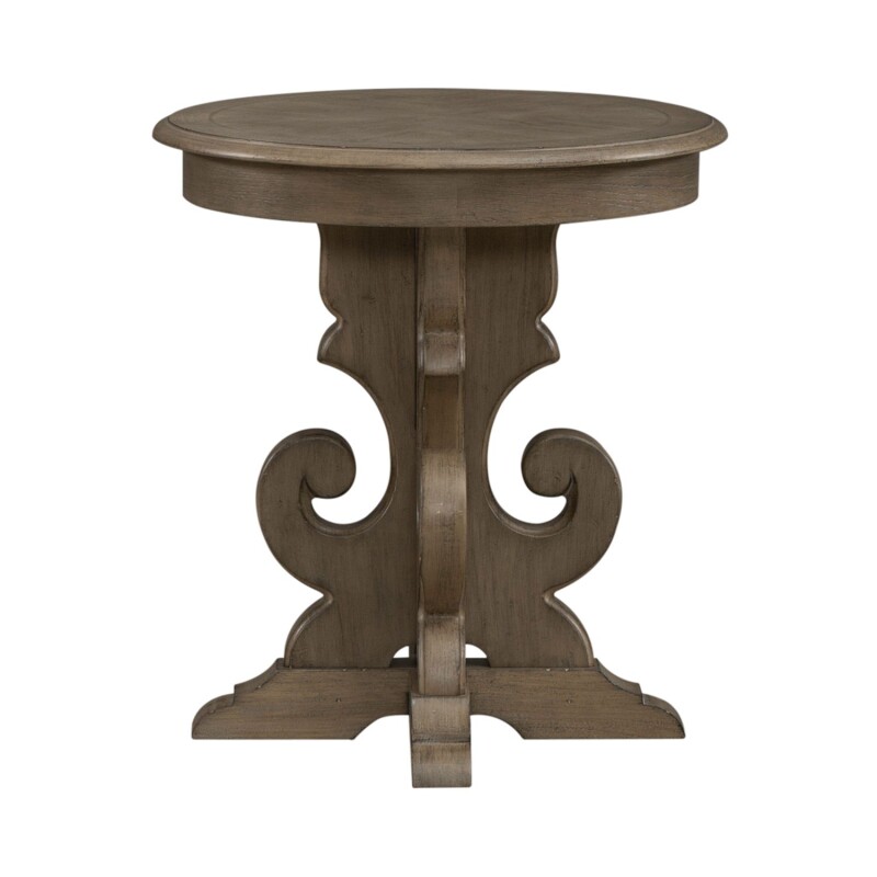 Magnolia Manor Round End Table 244NOT1022