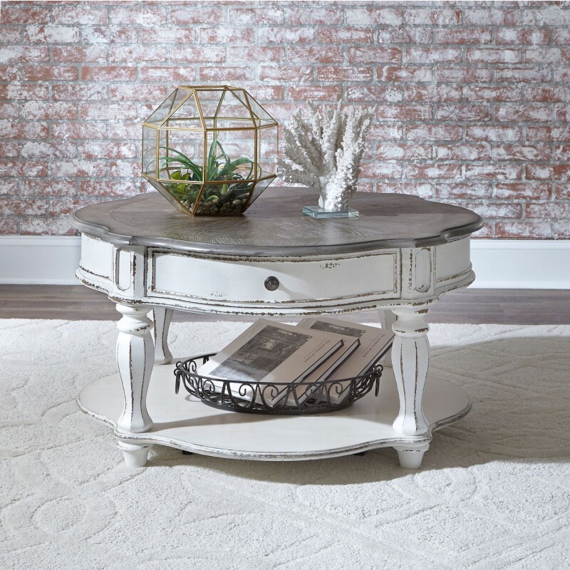 Magnolia Manor Round Cocktail Table 244OT1011