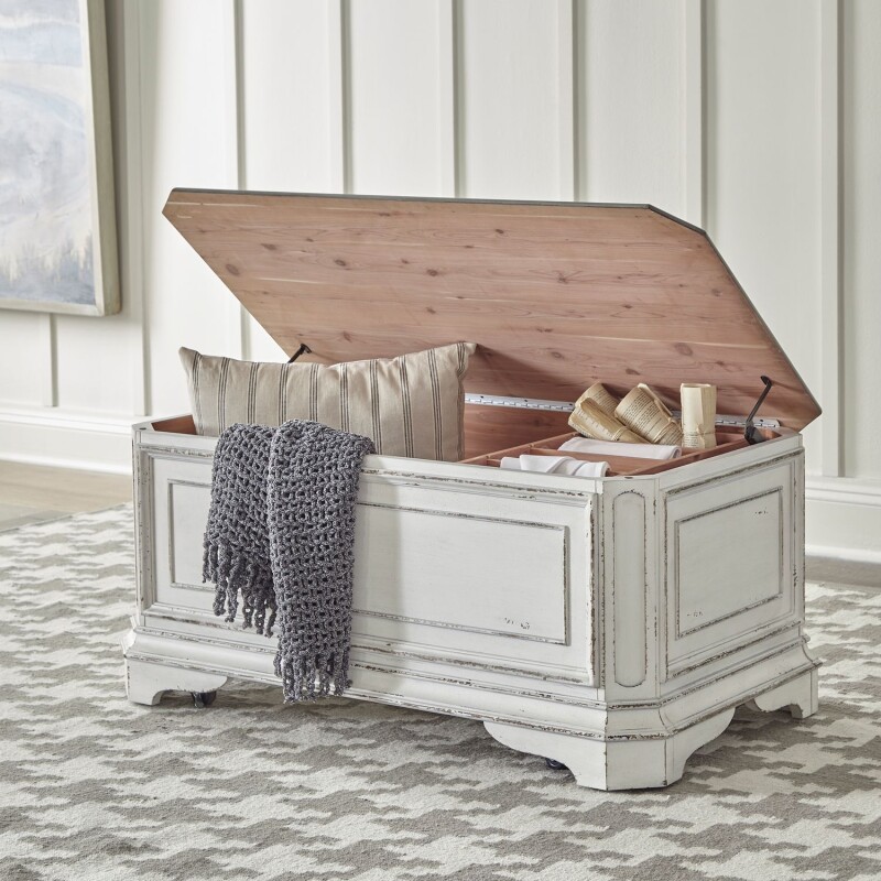 Magnolia Manor Storage Trunk 244OT1013